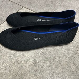 Rothy's Women's Black everyday flats 8.5